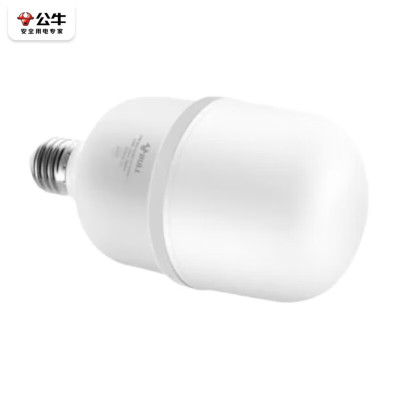 公牛 LED灯泡 防频闪柱形灯 白光/6500K/10W/E27 MQ-C010C-BS