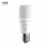 公牛 节能LED直筒泡 灯泡 9.5W E27 高亮球泡 MQ-E9R5A-BS 白色 个