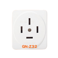 公牛电器公牛明装插座10/16A电工明线电源插板GN-Z32(32A440V)