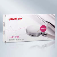 鱼跃(YUWELL)听诊器家用医用听诊器二用双听全铜听头专业胎心孕妇听诊器