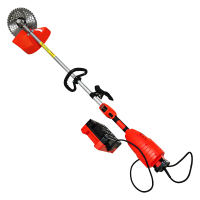 聊源24V无刷4500W三挡调速割草机16AH背负电池/台