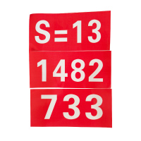 聊源粘贴标记70*150mm/块