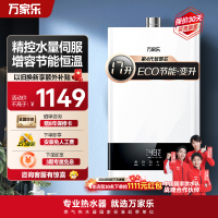 万家乐16升水量伺服器燃气热水器燃热天然气±0.1℃变频恒温四季随温感三大快捷浴JSQ30-16S6S(F)
