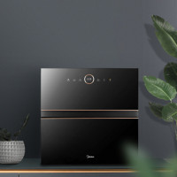 美的(Midea)嵌入式消毒柜ZTD-XC83 大容量二星级 光波紫外消毒离子净化祛味 IOT智能化 三层分区设计
