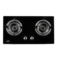 华帝(vatti)JZY-B8203B燃气灶 4.2KW大火力 1级能效节能燃气灶 钢化玻璃台嵌两用双眼灶具(液化气)