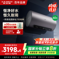 AO史密斯60升电热水器 国家补贴 金圭内胆 双棒分离速热 免换镁棒 免清洗 E60ED8