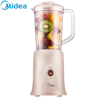 美的(Midea)搅拌机榨汁机WBL2501B大容量0.6升4刀片立体环绕304不锈钢材质榨汁料理机