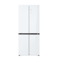 松下十字对开门冰箱NR-D476PA1-W璀璨白1级能效457升干湿分储自动除霜