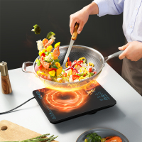 法迪欧(Fardior)电磁炉家用2200W大功率爆炒定时多功能赠汤锅炒锅套装FIC-IH370R