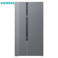 西门子(SIEMENS) 569升 多门冰箱 变频 零度无霜保鲜 银色 BCD-569W(KA96FS95TI)