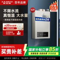 史密斯 16升燃气热水器 不锈钢换热器8年包换 负压燃烧更安全 恒温大水量 家用5系列