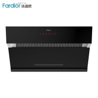 Fardior/法迪欧油烟机CXW-218-J9019侧吸 油烟机19立方大吸力一级能效 宽拢不跑烟 钢化玻璃面板