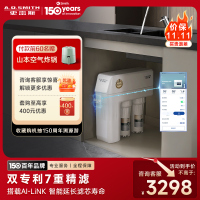 史密斯净水器家用整机保5年 3:1高水效专利MAX3.0反渗透滤芯1.6升/分钟厨下式直饮净水机R1600HWi-E