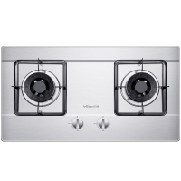 万和(Vanward) 一级能效 天然气灶具 煤气灶双眼灶 台式灶具嵌入式灶两用 燃气炉具自营 JZT-B6B338XW