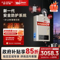 史密斯 16升燃气热水器 8年整机质保 防CO中毒 APP智慧互联主动服务 JSQ31-TM5Wi(天然气)