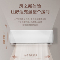 格力空调 宁享 新一级能效 变频冷暖挂机空调 KFR-35GW/(35575)FNhAf-B1(经典米)