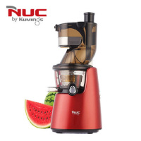 韩国NUC 原装进口原汁机 NA-8620红色 双口径豪华款 1L以下 按键式 低速慢榨家用多功能榨汁机果汁机