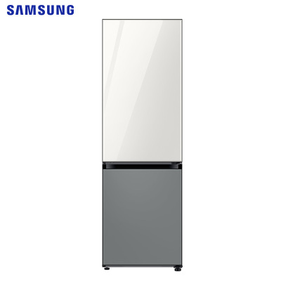 三星(SAMSUNG)333升BESPOKE DIY自由组合 嵌入式定制冰箱 RB33R300459/SC光晕白+银河灰