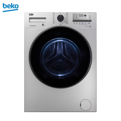 倍科(beko)WCY10232 PTSI 10公斤 洗衣机 全自动变频滚筒洗衣机 大容量 变频电机(银色)