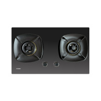 Fardior/法迪欧燃气灶JZT-2B603台嵌两用天然气灶具6cm钢化玻璃面板5.2kW大火力家用燃气灶 一级能效