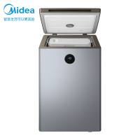 美的(Midea)100升 冷藏冷冻转换冰柜 家用囤货小冷柜 一级能效 母婴母乳小冰箱 BD/BC-100KEMS