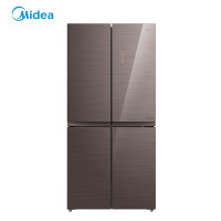 [19分钟急速净味]美的(Midea)446升十字对开门冰箱 智能杀菌 一级能效风冷无霜 BCD-446WTPZM(E)