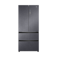 海尔553升法式四门冰箱 零距离自由嵌入式,全空间保鲜,冷藏干湿分储、冷冻智能恒温,冷藏四档变温,EPP超净杀菌