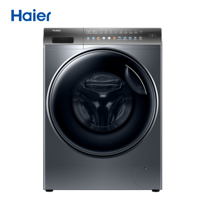 海尔(Haier) 精华洗 10KG 大容量 滚筒洗衣机 精华洗 大筒径 智能投放 XQG100-BD14326L