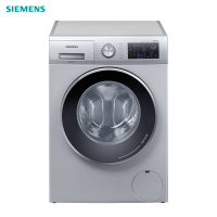 西门子(SIEMENS) 10公斤洗7公斤烘 除菌 变频 洗烘一体 滚筒洗衣机(银色) WJ45UQ180W