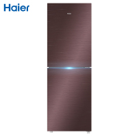 海尔(Haier)220升 双门冰箱 风冷无霜 金棕画沙 DEO净味 节能低音 家用电冰箱 BCD-220WMGR