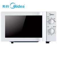 美的(Midea)快捷微波炉家用小型360°转盘加热旋钮操控易洁内胆(M1-L213B)经典款