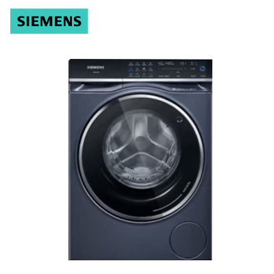 西门子(SIEMENS)10公斤洗烘一体机 全自动变频滚筒洗衣机大容量 智能添加 深层除菌 WN54C5A10W 湖蕴蓝