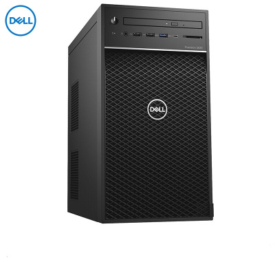 戴尔(DELL)T3630 塔式工作站台式电脑I5-9500(3.0G 6核6线程) 16G 256G+2TB 2G独显