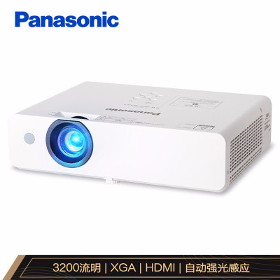 松下(Panasonic)PT-UX336C 投影仪 投影机办公 商务(标清 3200流明 长寿命光源 自动信号源搜索)