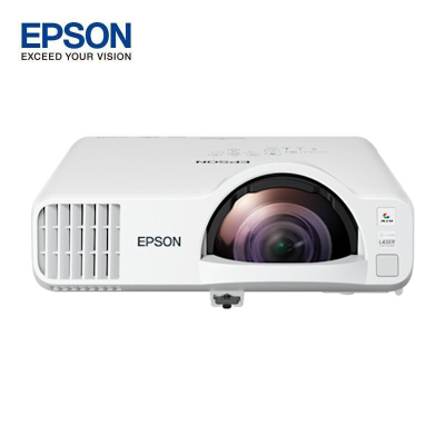 爱普生(EPSON)CB-L200SW 投影仪 投影机 教育 办公 高清 3800流明 激光光源 短焦 内置无线 含安装