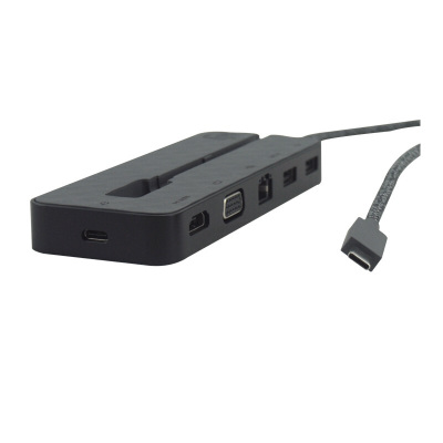 惠普(HP)1PM64AA 笔记本USB-C旅行扩展钨 适用于 820/840/430/440G3