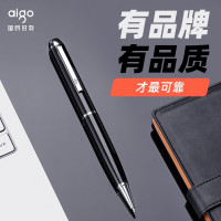爱国者(aigo)R8822 16G录音笔 专业高清降噪一键操作 学习培训商务会议采访速记 录音器 黑色
