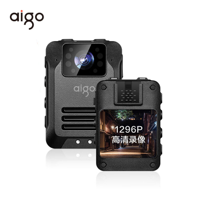 爱国者(aigo)DSJ-T5 32G视频记录仪1296P高清夜视5000万像素11小时续航