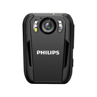飞利浦(PHILIPS)VTR8102 128G视频记录仪高清红外夜视现场记录胸前佩戴