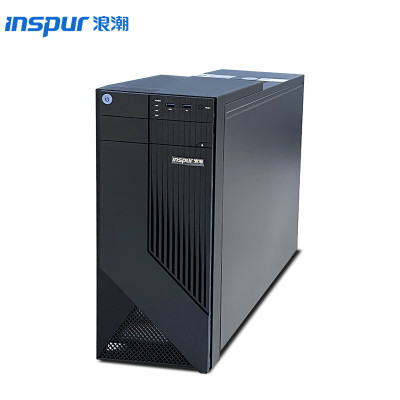 浪潮(inspur) NP3020M5 塔式服务器ERP工作站主机E2224 16G 2*2TSATA单电