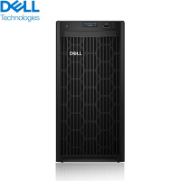 戴尔(DELL)T150 塔式服务器台式电脑主机E-2314 32G 2*2T DVD刻录光驱双千兆