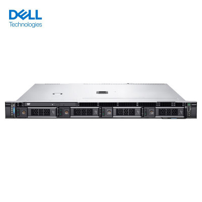 戴尔(DELL)R250 1U单路机架式ERP存储服务器主机E-2314 16G 2T 450W单电