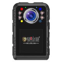 普法眼DSJ-PF9 32G视频记录仪5800W1440P双屏幕名片功能夜视IP68