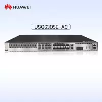 华为(HUAWEI)USG6305E-AC千兆企业级防火墙2*GE WAN+8*GE Combo+2*10GE SFP+