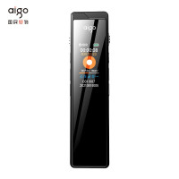 爱国者(aigo)R6811 32G录音笔 一键录音学习会议培训采访 扩容智能专业微型高清降噪录音 炫黑