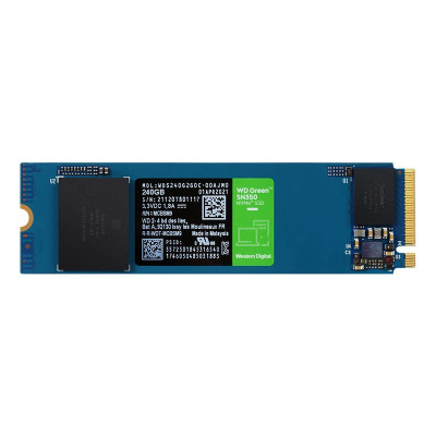 西部数据(WD)WDS200T3G0C 2TB SSD固态硬盘PCIe3.0 m.2 NVme协议 台式笔记本电脑装机