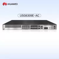 华为(HUAWEI)USG6309E-AC千兆企业级防火墙2*GE WAN+8*GE Combo+2*10GE SFP+