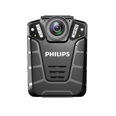 飞利浦(PHILIPS)VTR8110 256G视频记录仪高清红外夜视现场记录仪摄像机随身60帧记录仪 防水IP68级