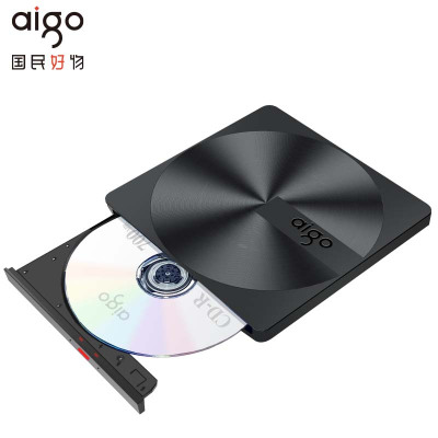 爱国者(aigo)G300外置DVD刻录机光驱8倍速外置移动光驱 兼容Windows/MAC双系统