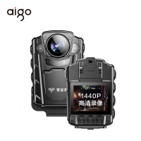 爱国者(aigo)DSJ-R2 128G视频记录仪6800W1440P140°夜视便携加密激光定位